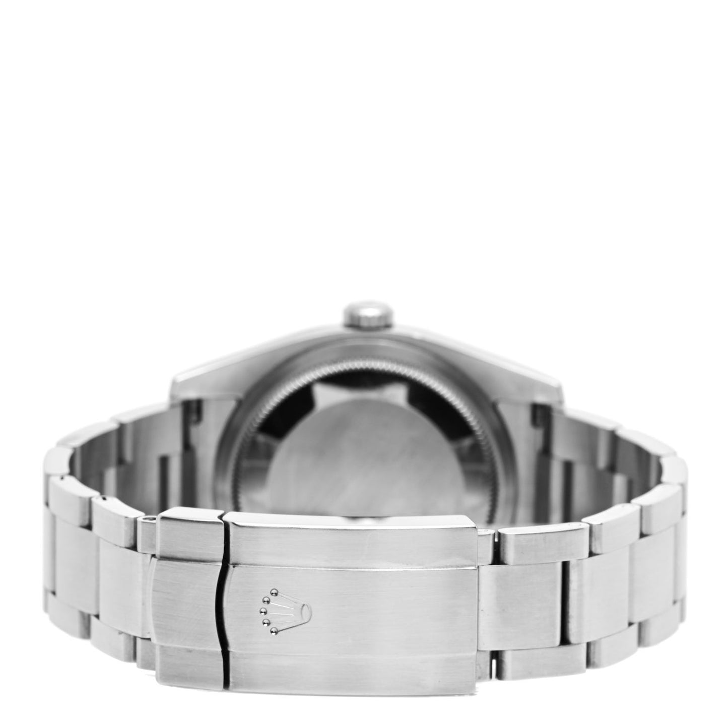 Stainless Steel 36mm Oyster Perpetual Watch Black Concentric 116000