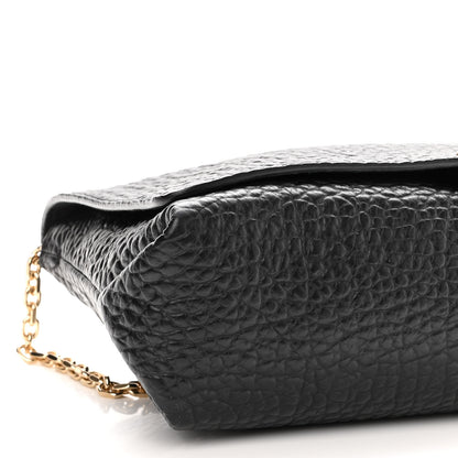 Burberry Signature Grain Medium Mildenhall Crossbody Bag Black 8 of 9
