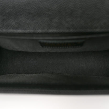 Chanel Caviar Quilted Medium Boy Flap Black 5 of 11