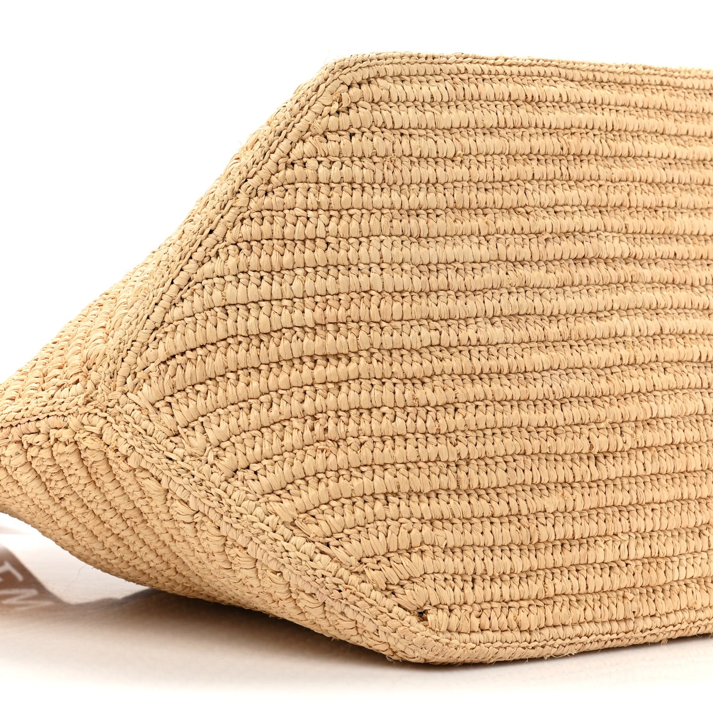 Raffia Paulas Ibiza Fold Shopper Tote Natural Tan