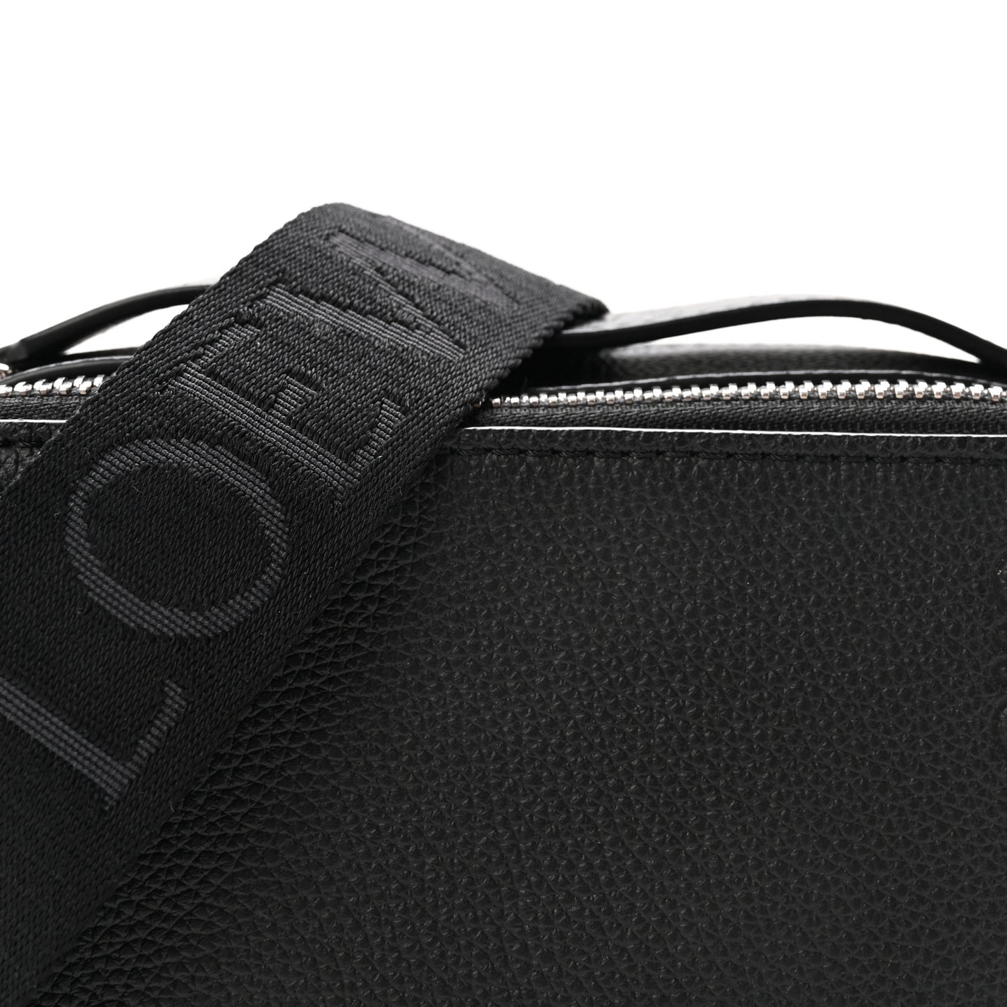 Soft Calfskin Mini Camera Bag Black