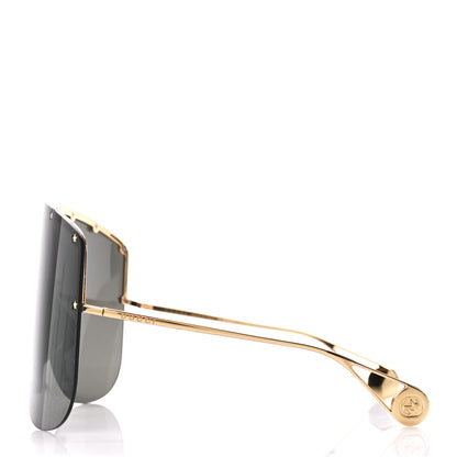 Gucci Acetate Oversized Aviator Star Sunglasses GG0541S Black 3 of 6