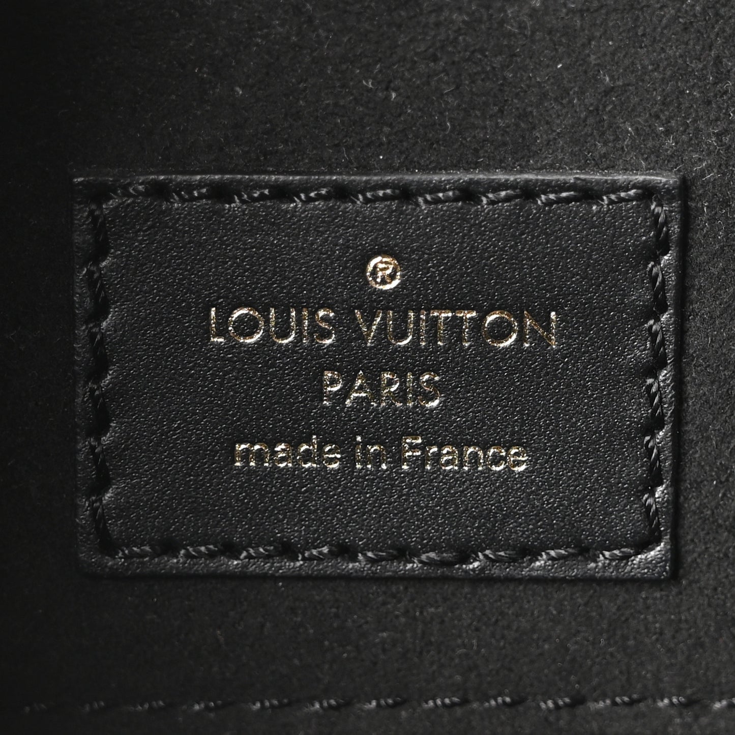 Calfskin Monogram Fold Tote PM Cream Khaki Black