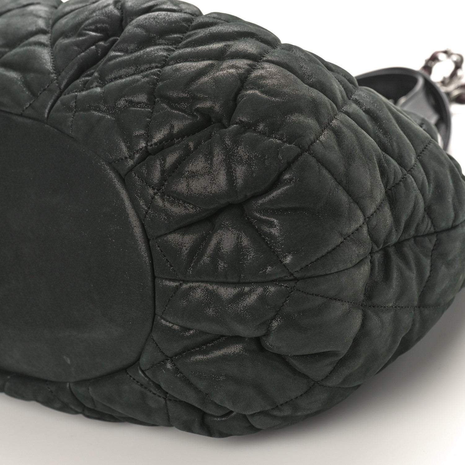 Chanel Iridescent Calfskin Quilted Large In The Mix Tote Black 9 of 10