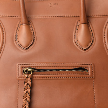 Celine Natural Calfskin Medium Phantom Luggage Tan 10 of 10