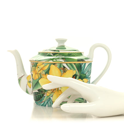 Hermes Porcelain Passiflora Teapot 2 of 8