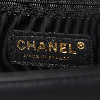 Chanel Calfskin Quilted New Medium Boy Flap Black 7 of 8