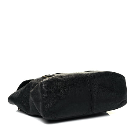 3.1 Phillip Lim Textured Calfskin Large Pashli Satchel Black 3 of 11