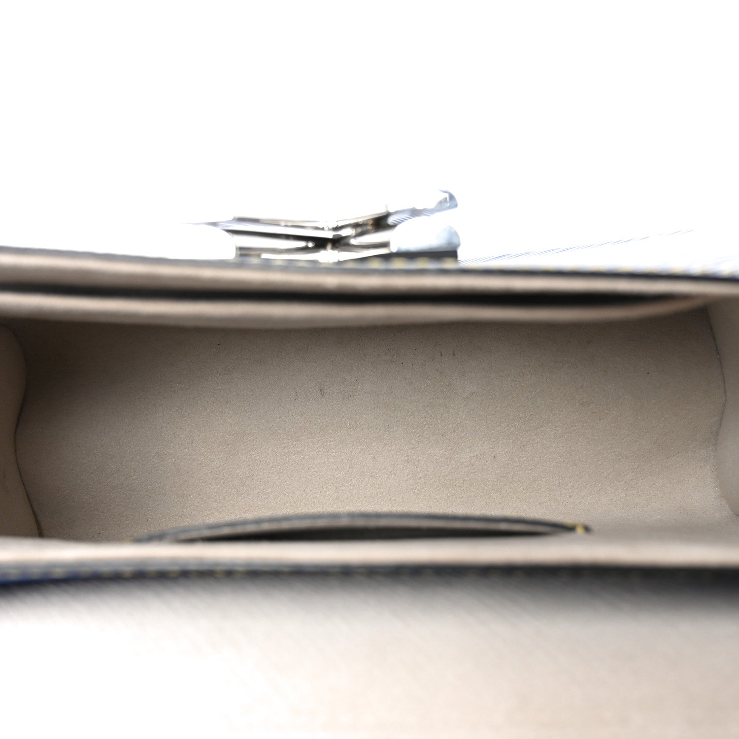 Louis Vuitton Epi Pins Twist Shoulder Bag MM Denim Light 5 of 9