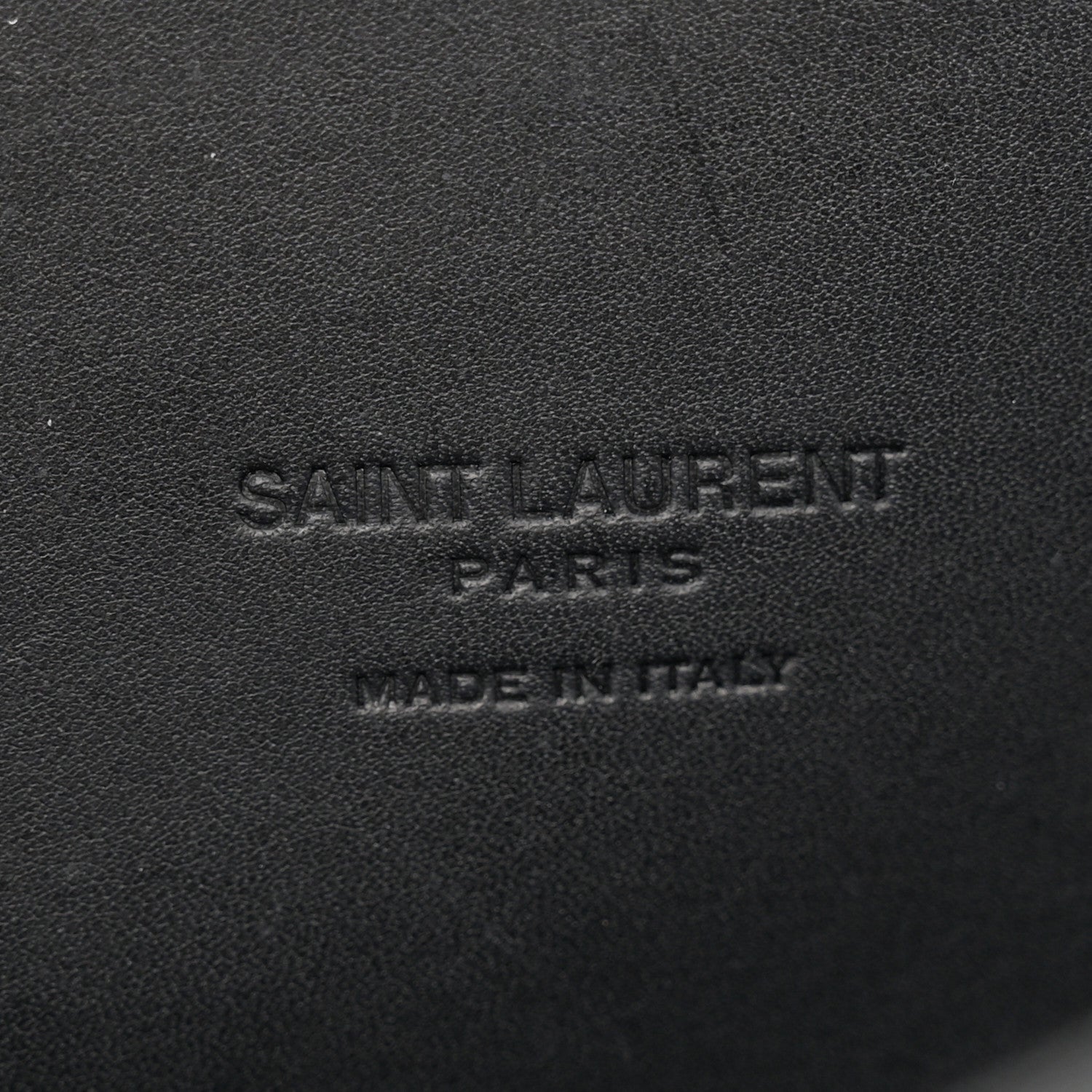 Saint Laurent Smooth Calfskin Monogram Medium Kaia Satchel Black 6 of 13