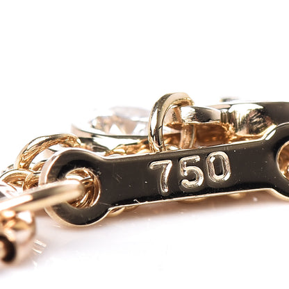 Tiffany 18K Yellow Gold Diamond .33ctw Elsa Peretti Diamonds by the Yard Station Bracelet 5 of 5