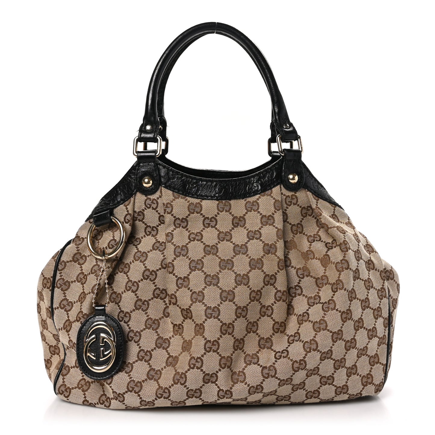 Monogram Medium Sukey Tote Dark Brown