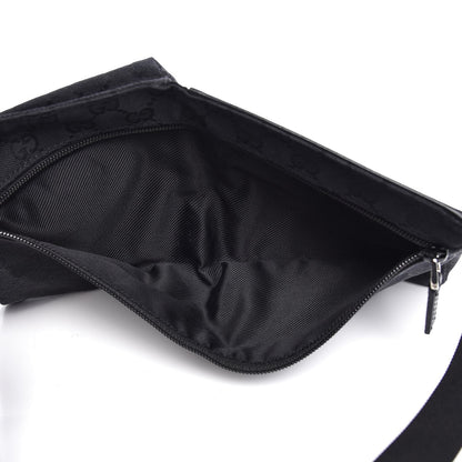 Gucci GG Monogram Double Pocket Belt Bag Black 5 of 8