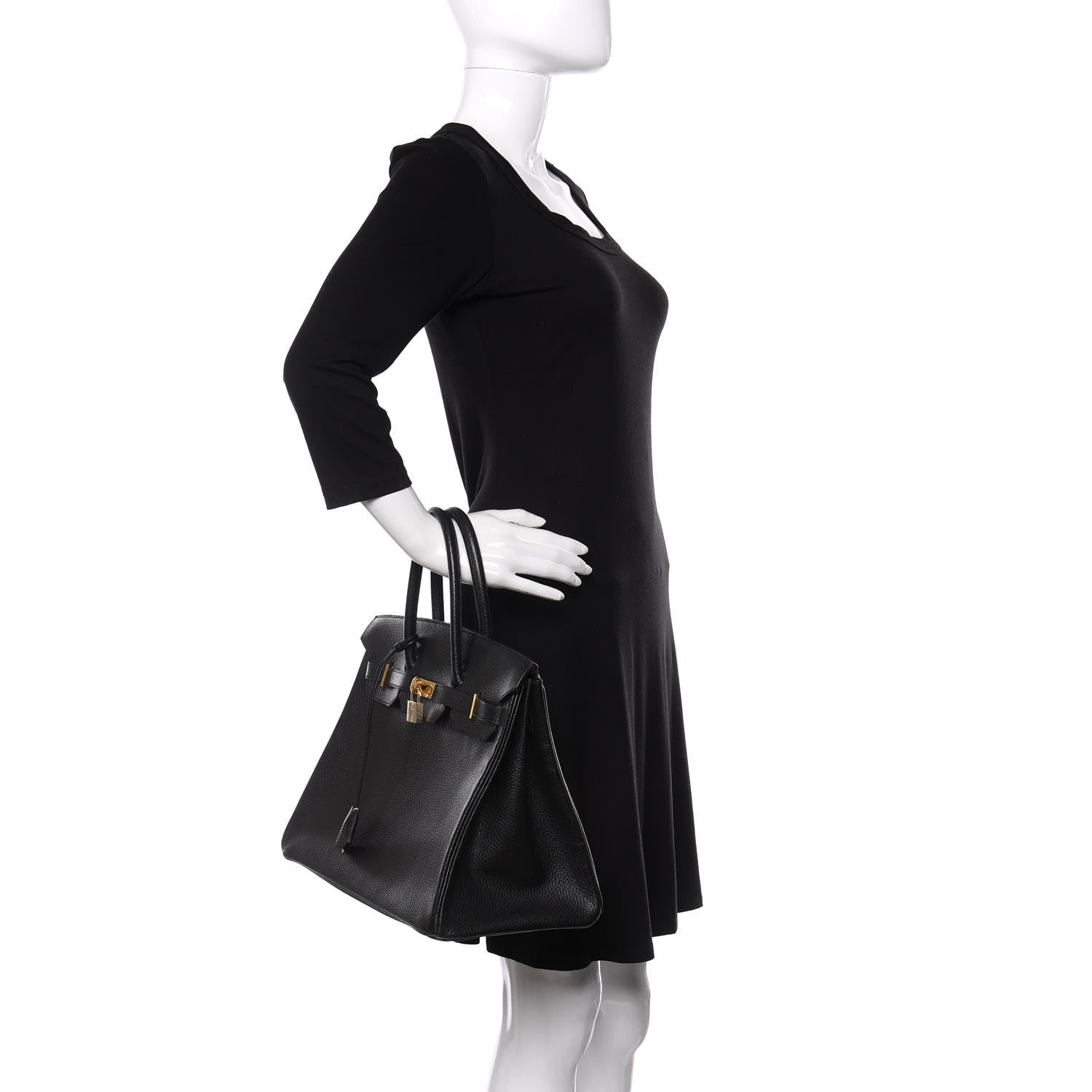 Hermes Ardennes Birkin 35 Black 2 of 18