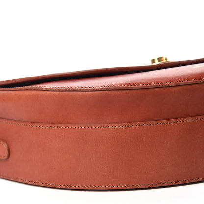 Mansur Gavriel Vegetable Tanned Saddle Crossbody Bag Brandy 6 of 10