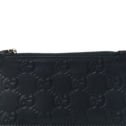 Gucci Guccissima Signature Coin Case Card Holder Blue 7 of 9