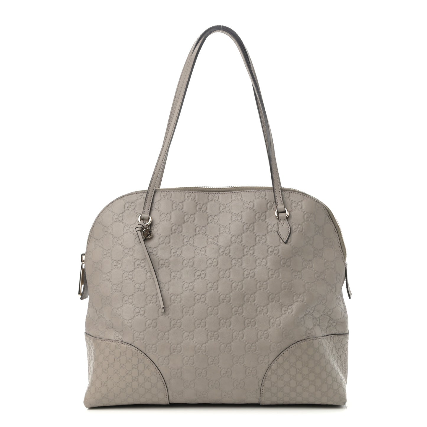 Guccissima Medium Bree Shoulder Bag Storm Grey