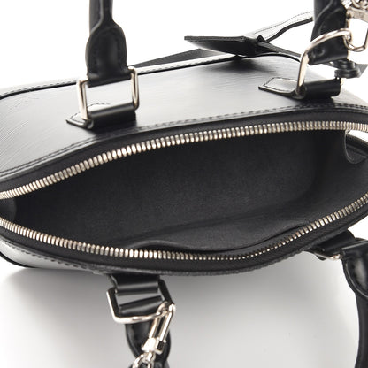 Louis Vuitton Epi Alma BB Black 6 of 8
