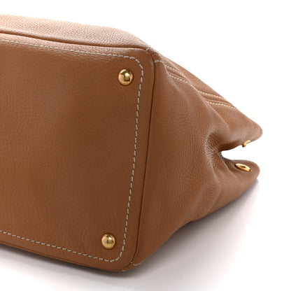 Prada Vitello Daino Tote Cannella 5 of 14