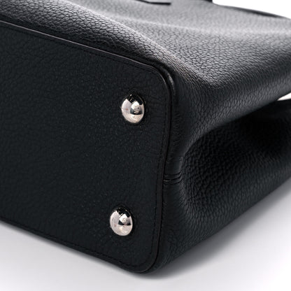 Louis Vuitton Taurillon Capucines PM Black 7 of 8