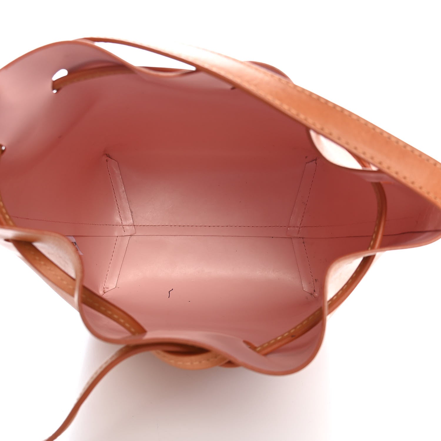Mansur Gavriel Vegetable Tanned Calfskin Mini Bucket Bag Camello Rosa 5 of 15