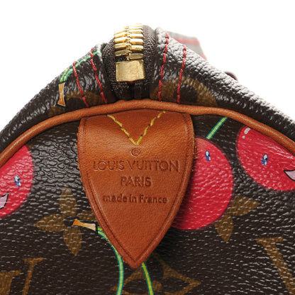Louis Vuitton Monogram Cerises Keepall 45 6 of 15