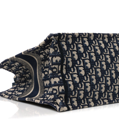 Christian Dior Oblique Medium Book Tote Blue Multicolor 9 of 10