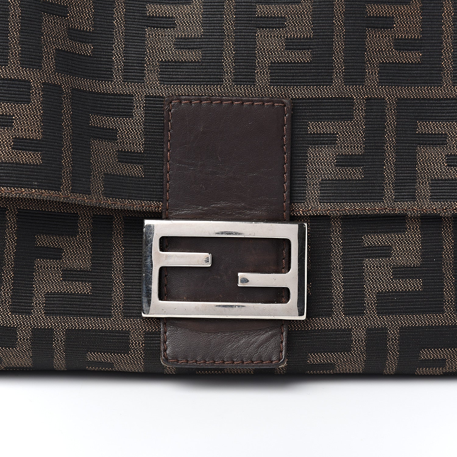 Fendi Zucca Mama Baguette Tobacco 8 of 10