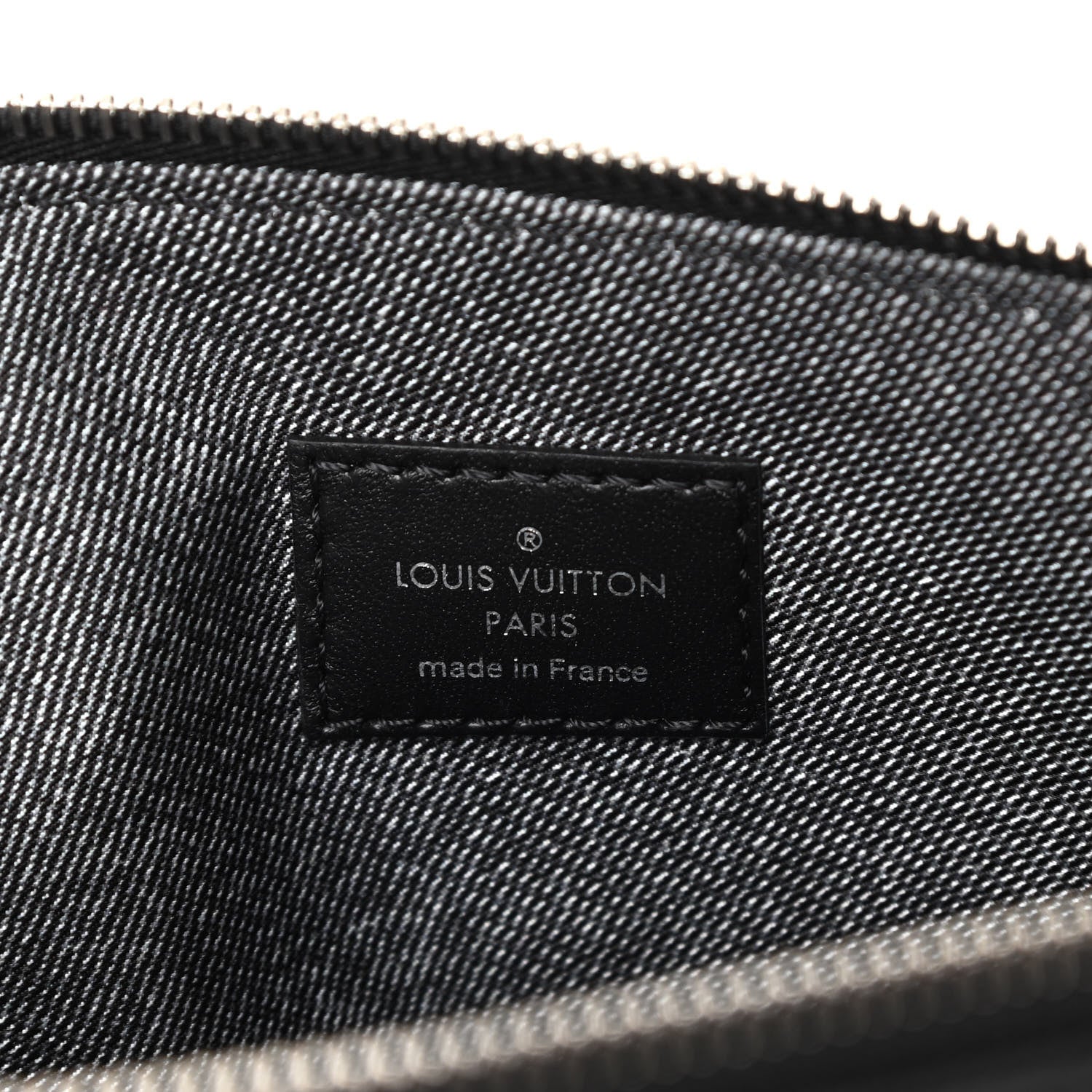 Louis Vuitton Lambskin Embossed Monogram Coussin MM Black Gray 8 of 11