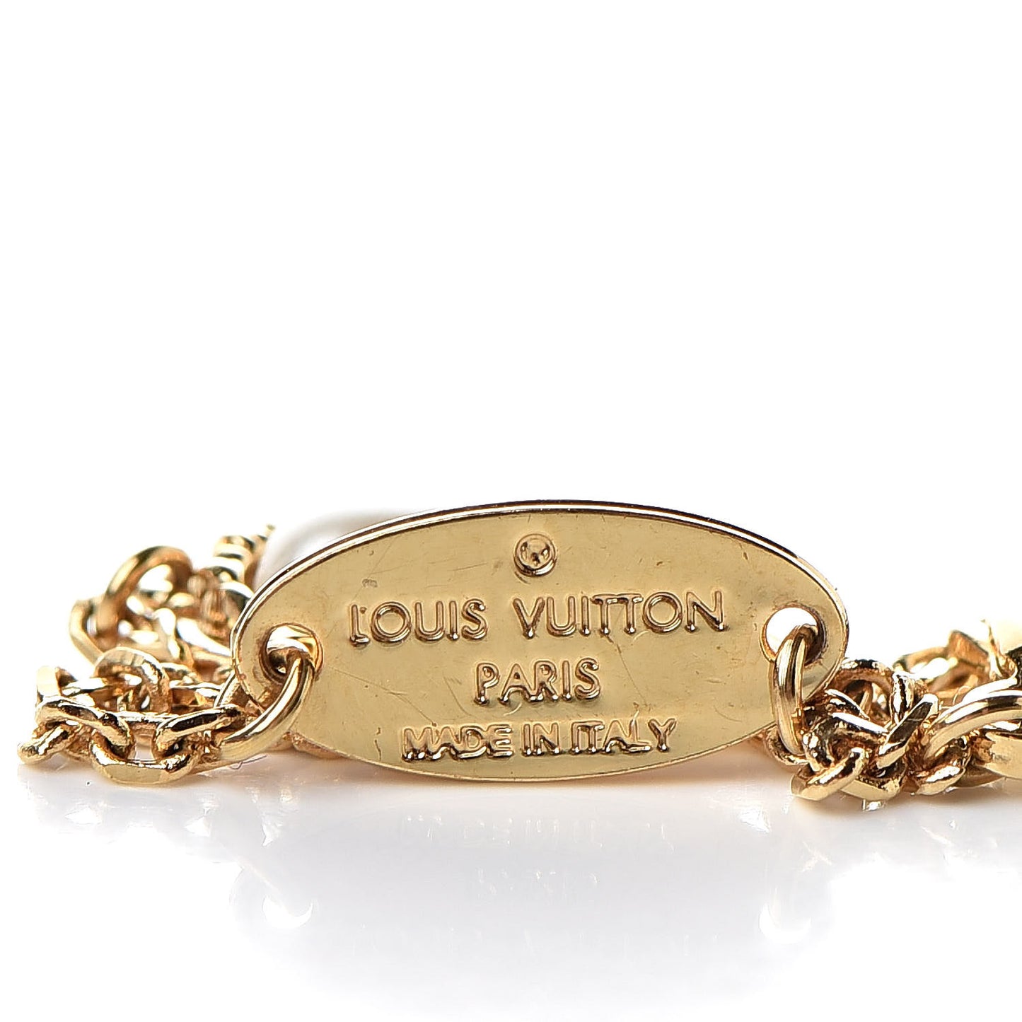 Crystal Pearl Angel Love Bracelet Gold