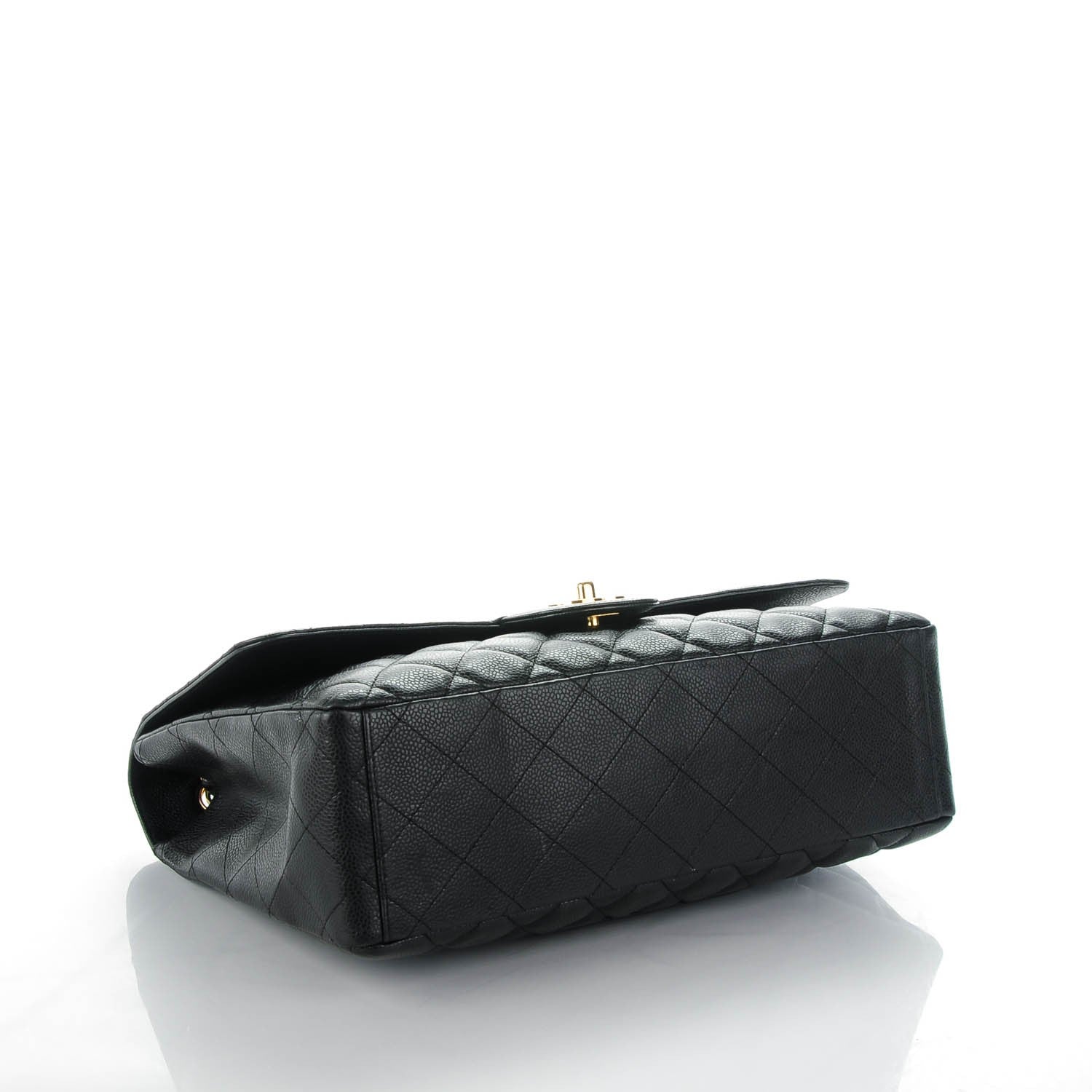 Chanel Caviar Quilted Maxi Single Flap Black 4 of 8