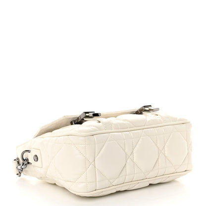 Christian Dior Calfskin Macrocannage Small Diorcamp Messenger Latte 4 of 9