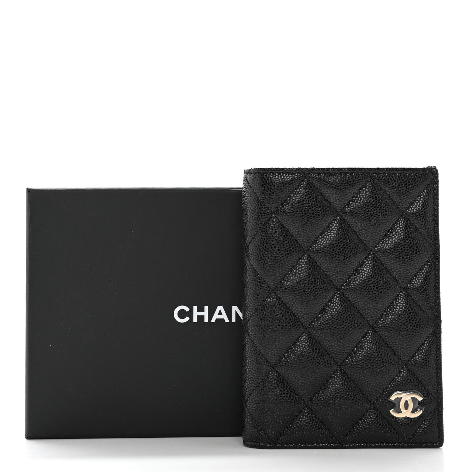 Chanel Caviar Quilted Passport Holder Black 8 of 8