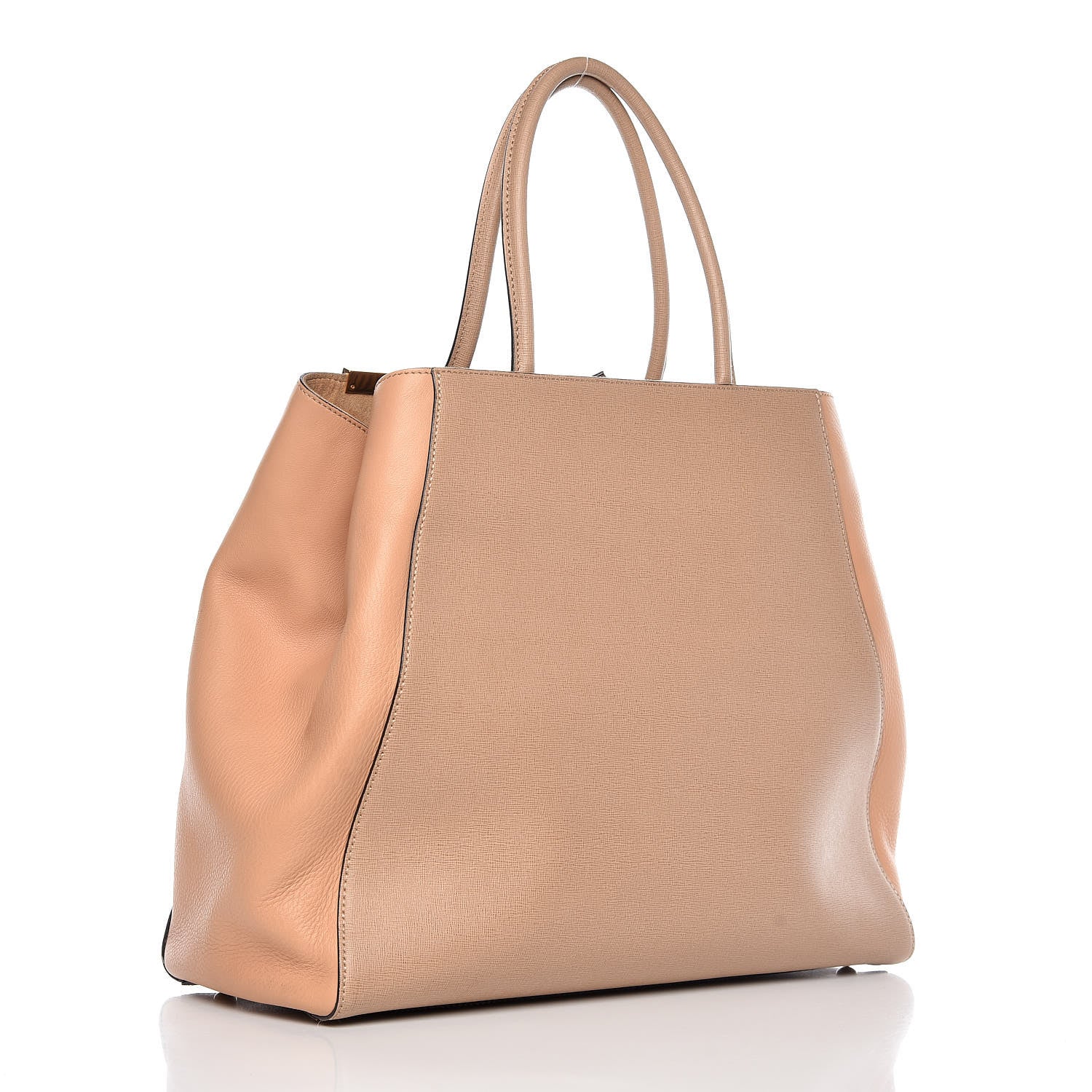 Fendi Vitello Elite Large 2Jours Tote Makeup 3 of 10