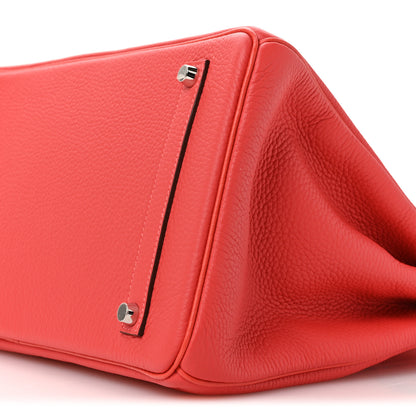 Hermes Togo BIRKIN 35 Rouge Pivoine 10 of 11