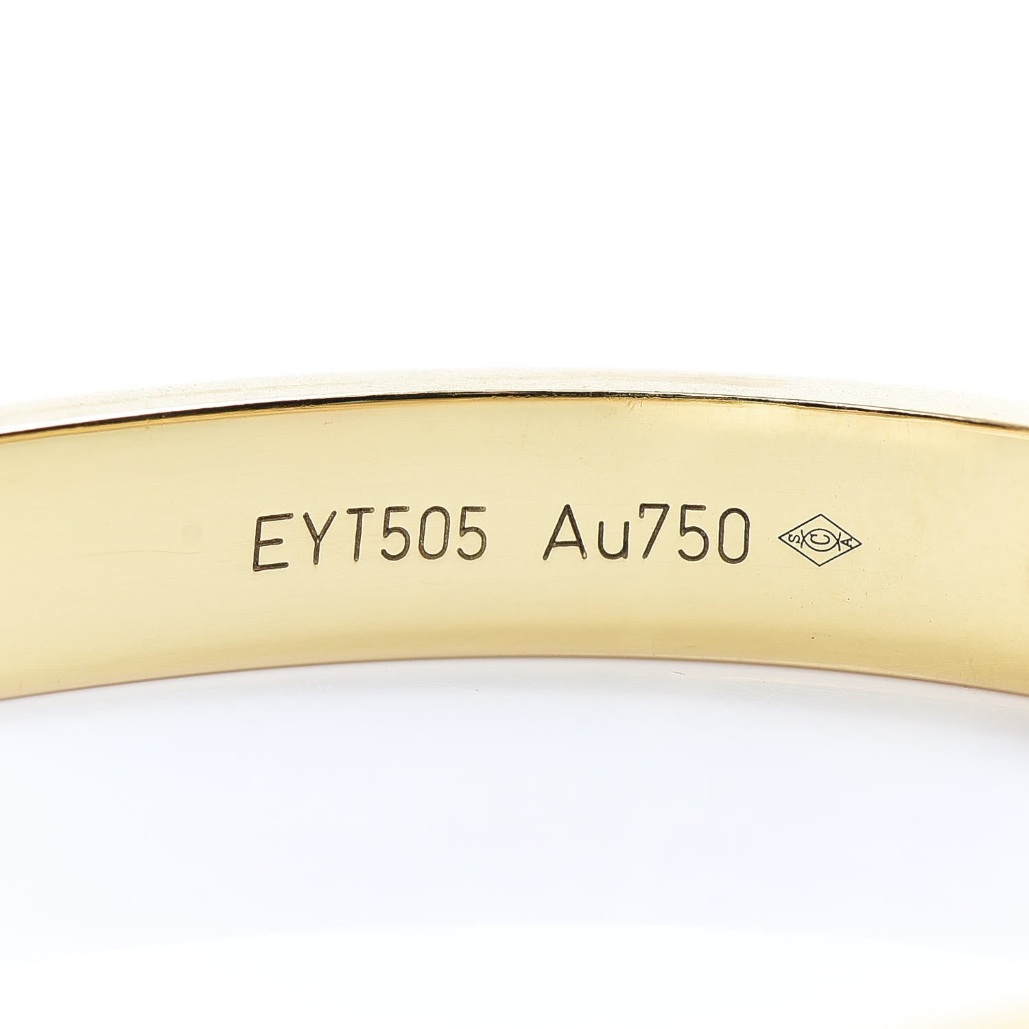 Cartier 18K Yellow Gold LOVE Bracelet 16 4 of 7