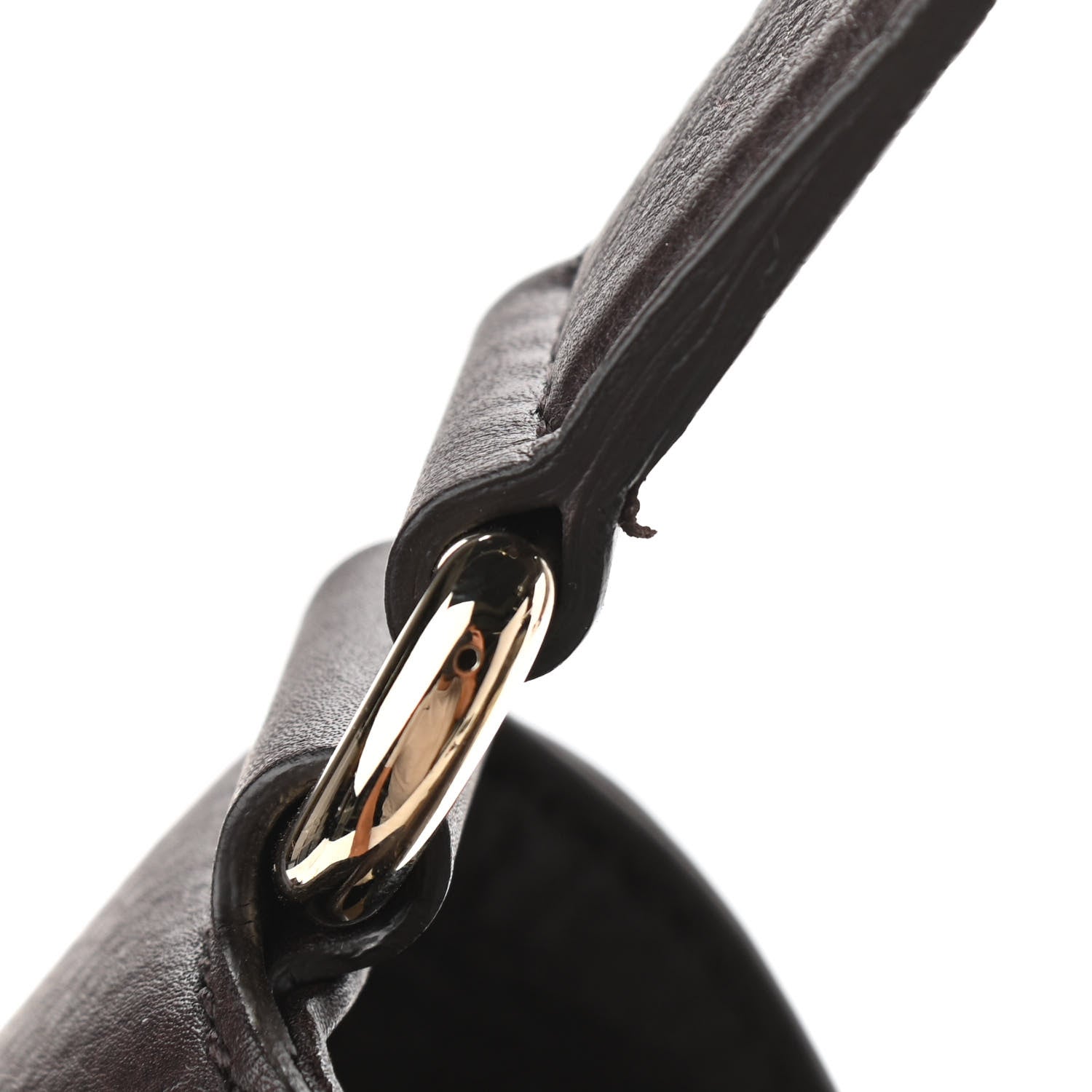 Gucci Monogram Web Medium Dressage Hobo Dark Brown 13 of 13