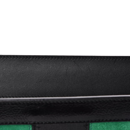 Gucci Suede Patent Web Medium Ophidia Chain Shoulder Bag New Shamarock Black 11 of 12