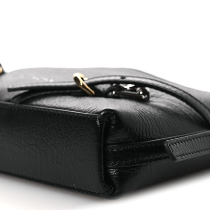 Givenchy Tumbled Calfskin Nano Voyou Bag Black 10 of 10