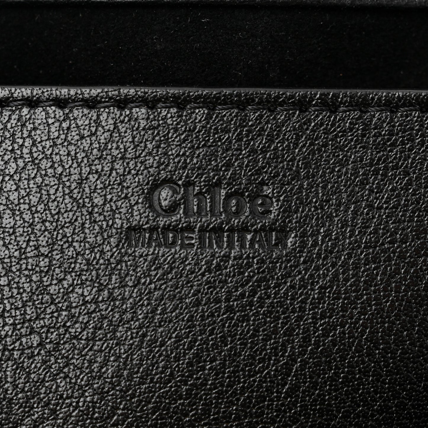Grained Calfskin Small Heritage Shoulder Bag Black