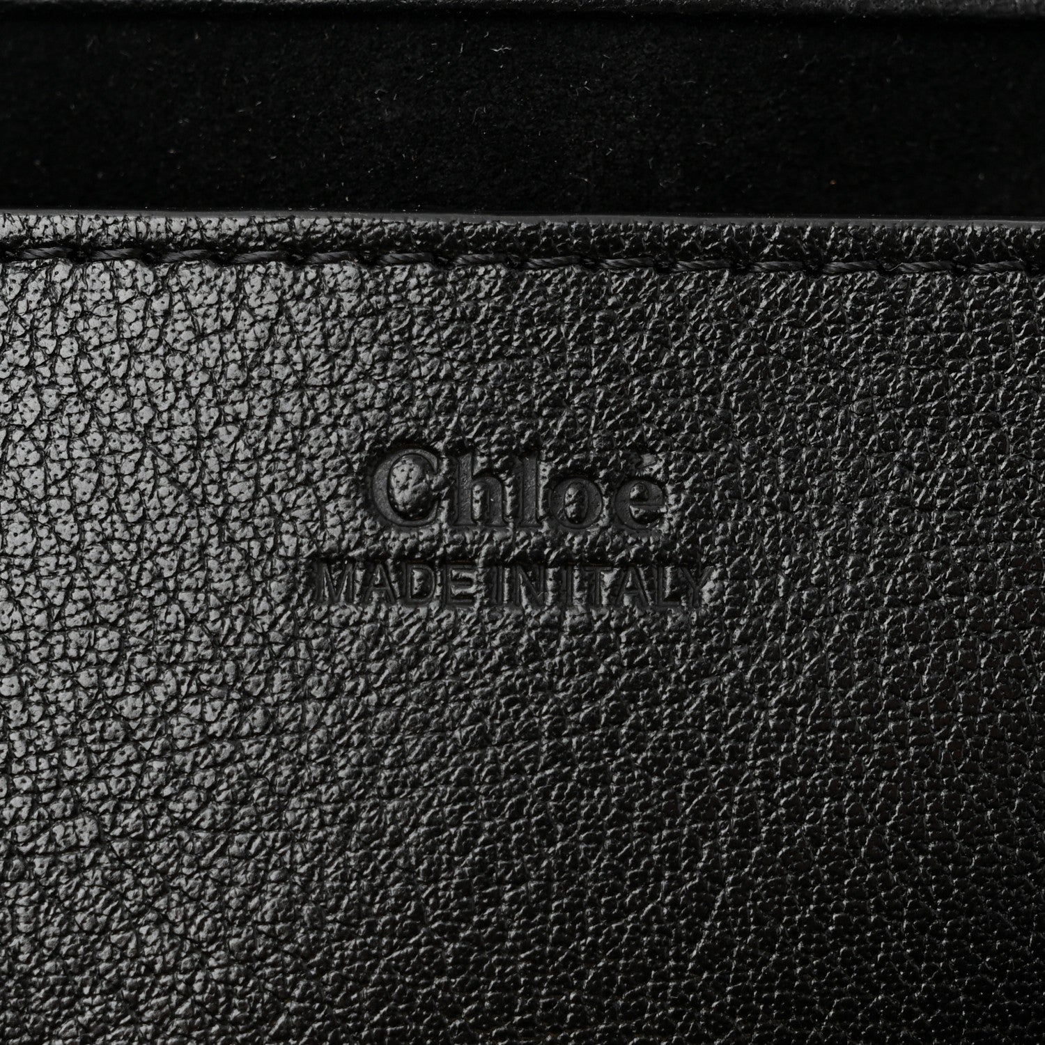 Chloe Grained Calfskin Small Heritage Shoulder Bag Black 6 of 10
