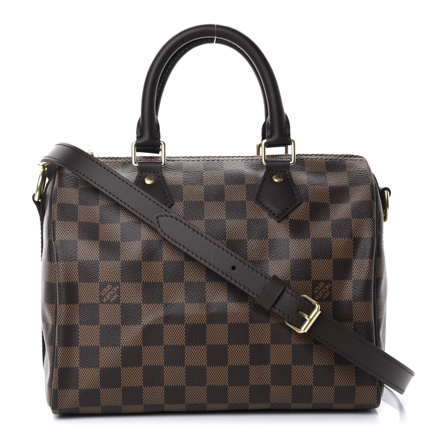 Louis Vuitton Damier Ebene Speedy Bandouliere 25 1 of 10