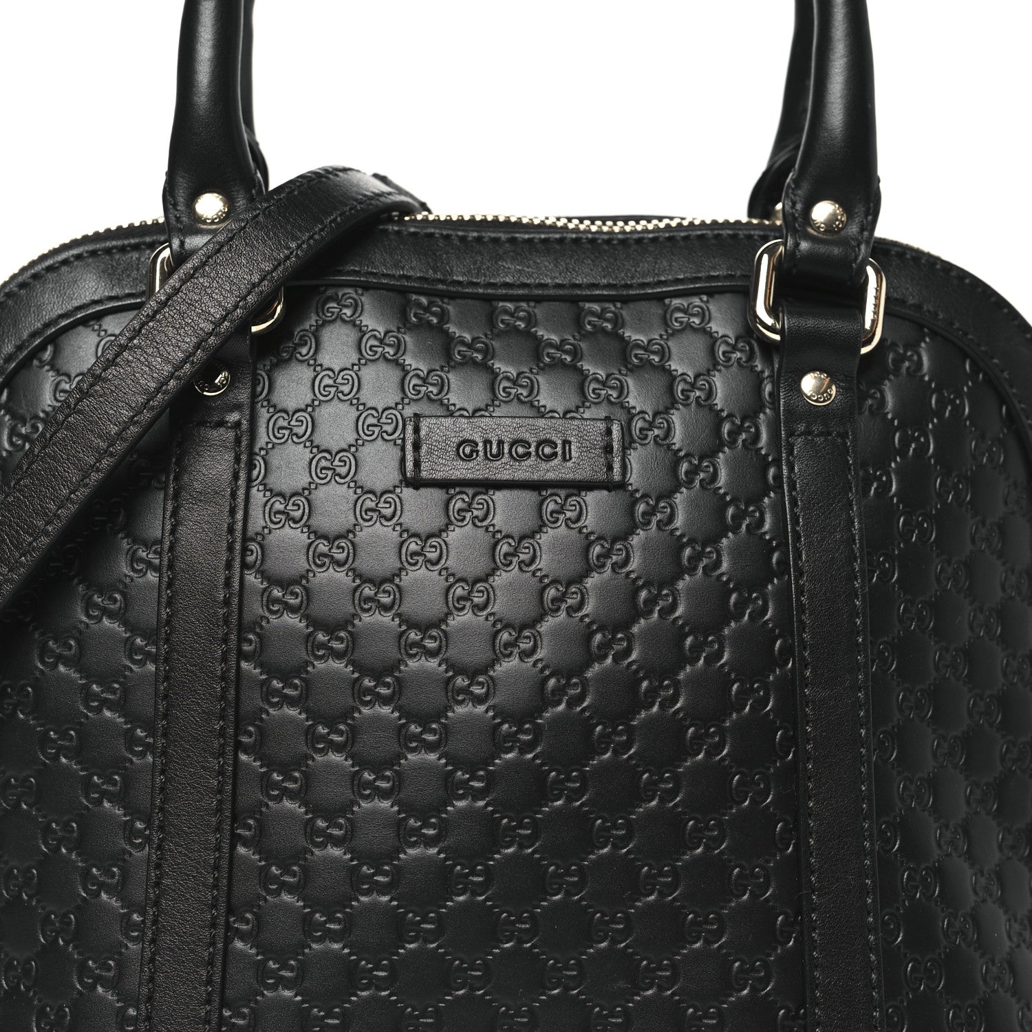 Gucci Microguccissima Mini Dome Bag Black 8 of 10