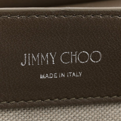 Jimmy Choo Suede Rebel Tote Brown 6 of 11