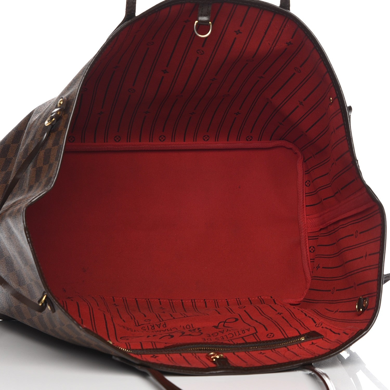 Louis Vuitton Damier Ebene Neverfull GM 5 of 13