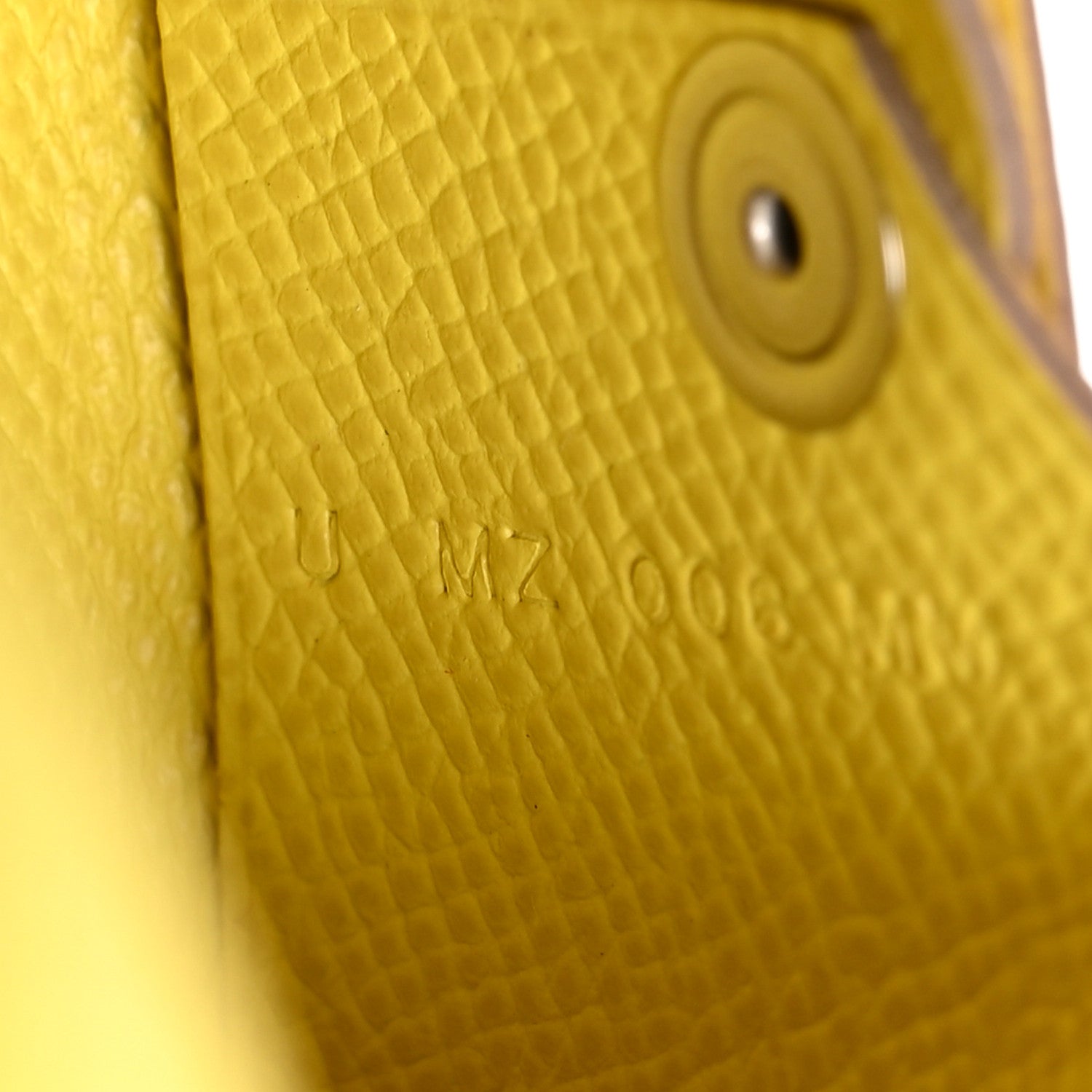 Hermes Epsom Calvi Card Case Lime 7 of 9