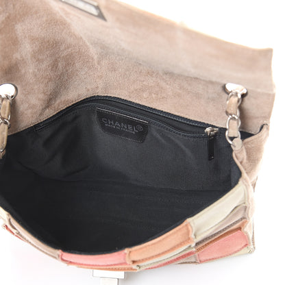 Chanel Suede Chocolate Bar Mademoiselle Flap Multicolor 4 of 9