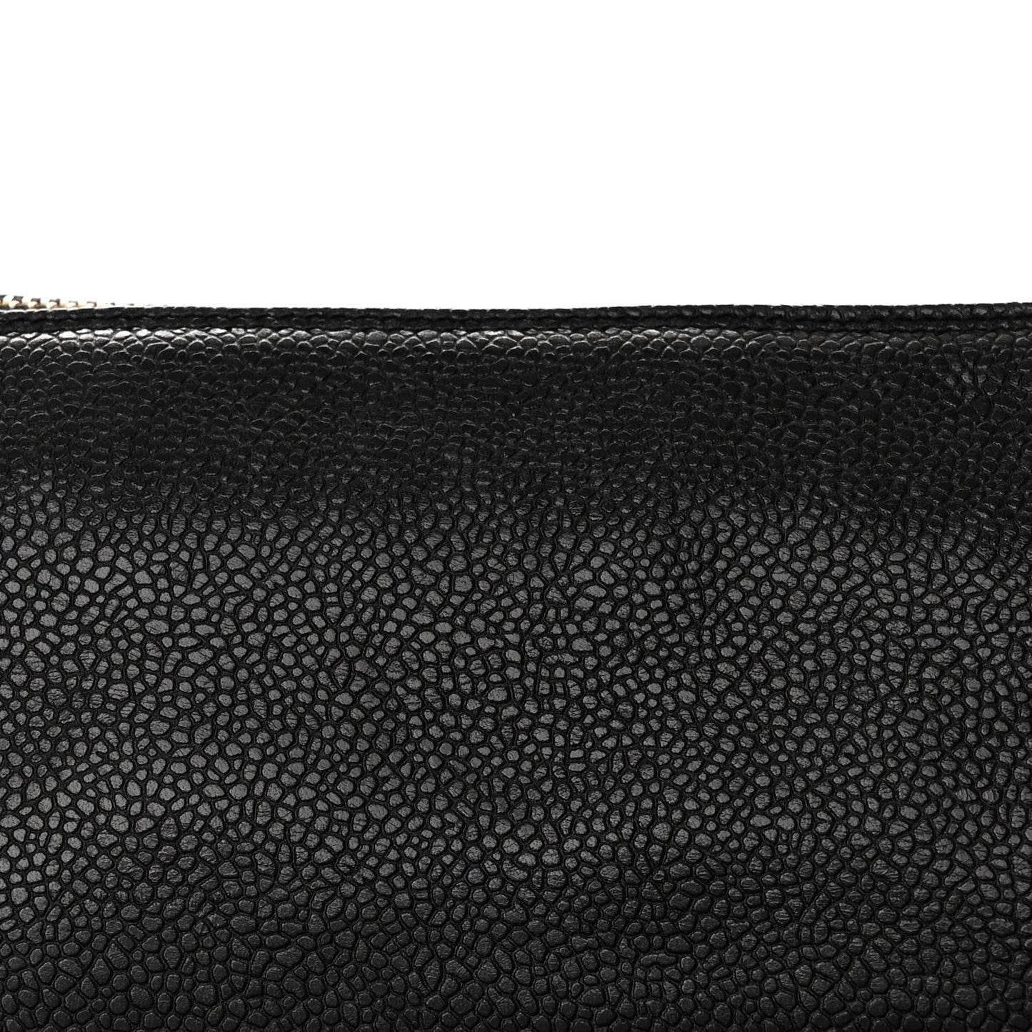 Caviar Pocket Tote Black