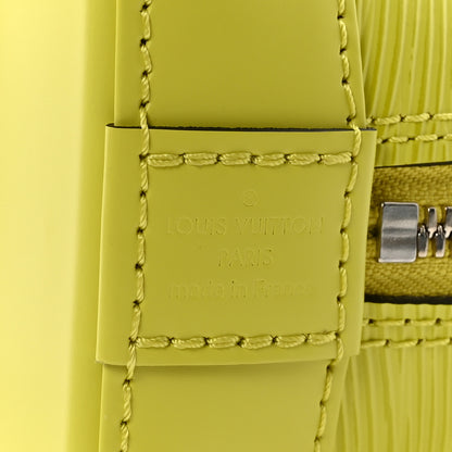 Louis Vuitton Epi Jacquard Alma BB Yellow Citron 6 of 9