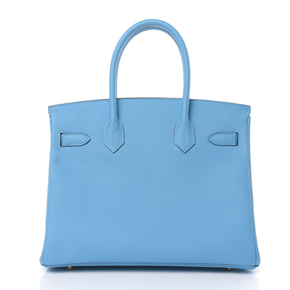 Hermes Epsom Birkin 30 Bleu Du Nord 4 of 30